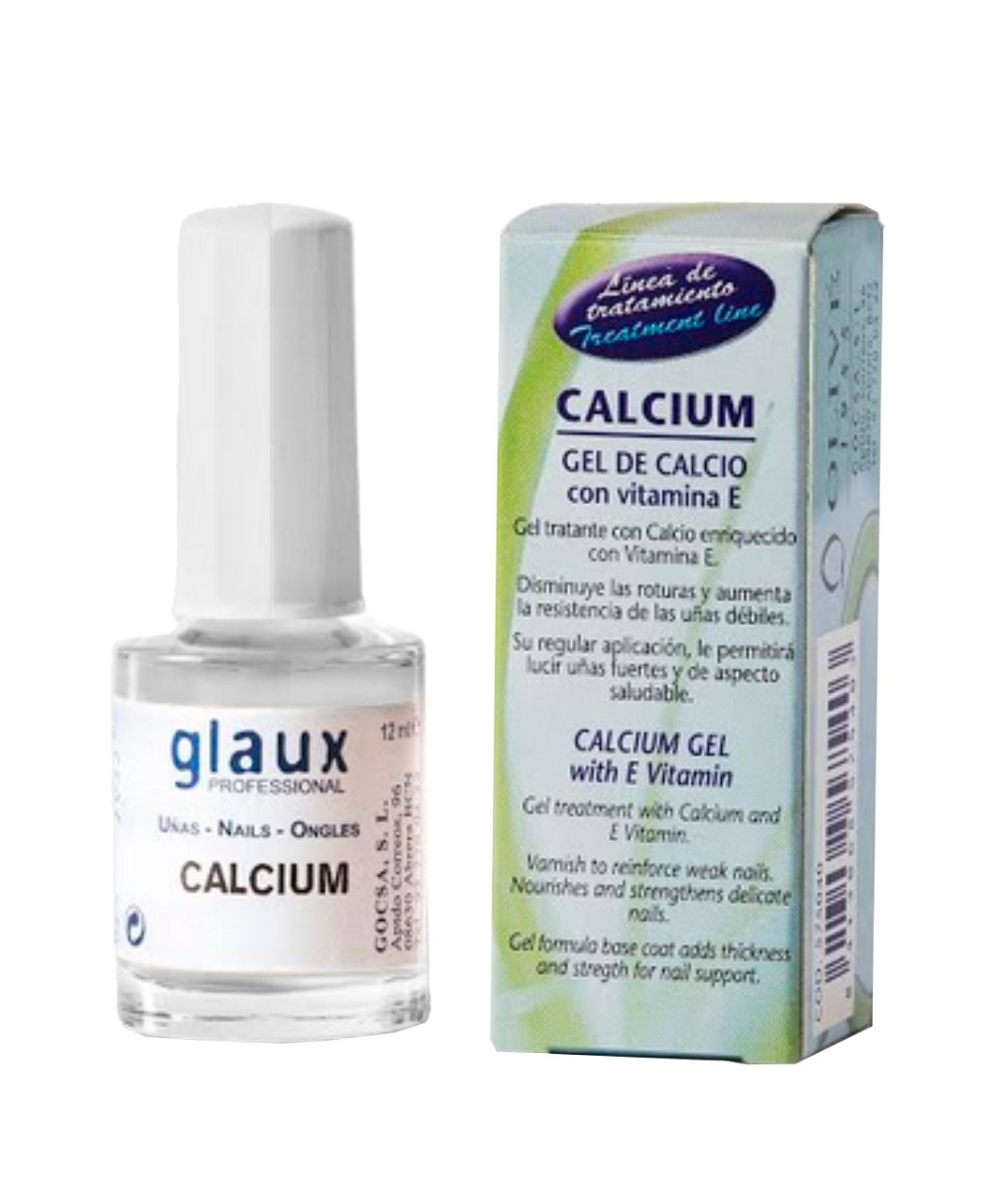 GEL CALCIUM BASE CALCIO GLAUX 12 ML