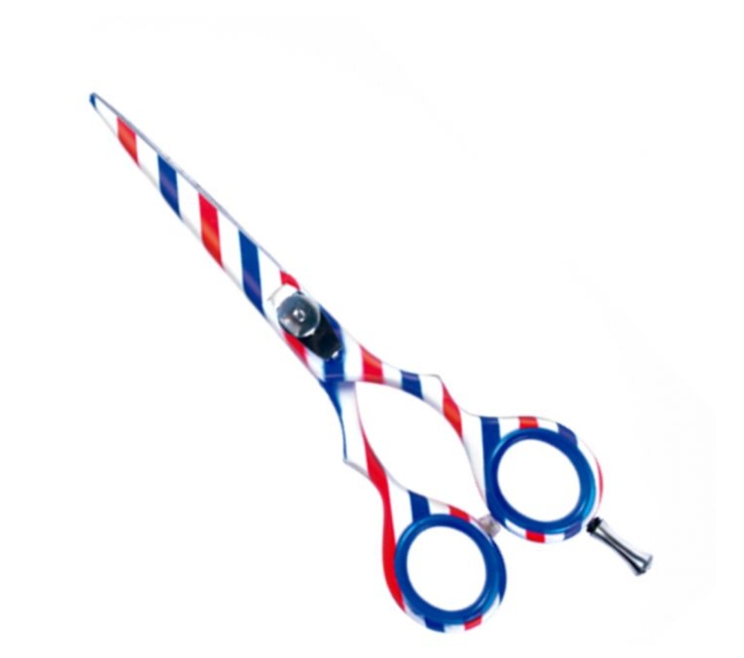 TIJERA CORTE INOXIDABLE 5.5" BARBER LINE