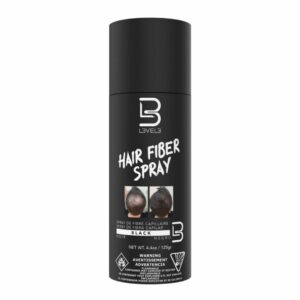 SPRAY NEGRO FIBRA CAPILAR LEVEL3 125GR