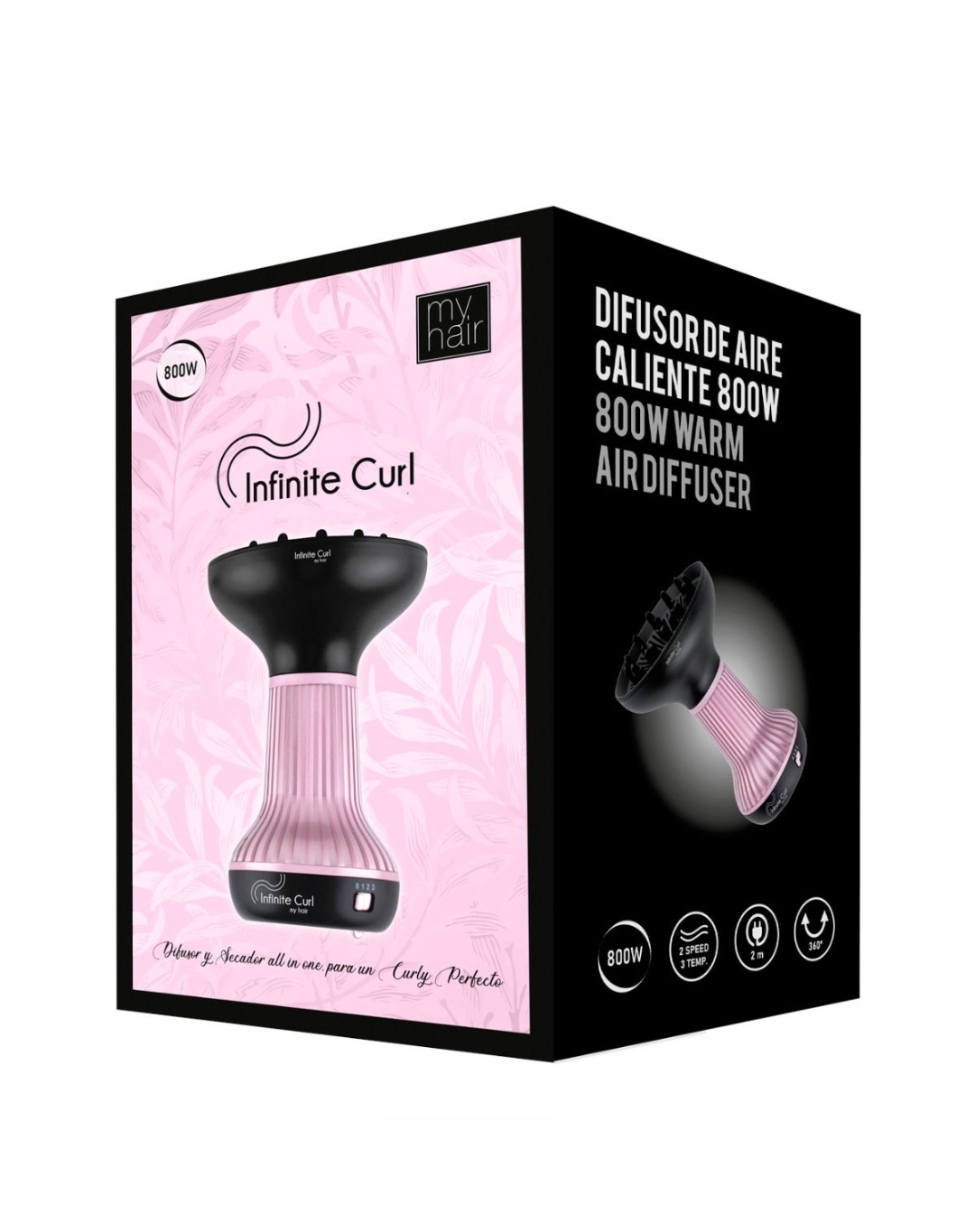 SECADOR DIFUSOR MYHAIR INFINITE CURL