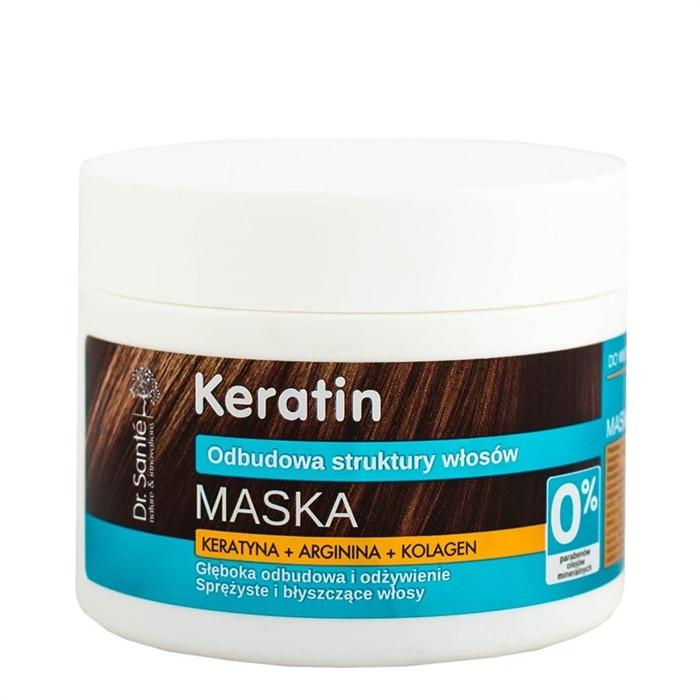 MASCARILLA QUERATINA Y COLAGENO CAB. SECO 300ML