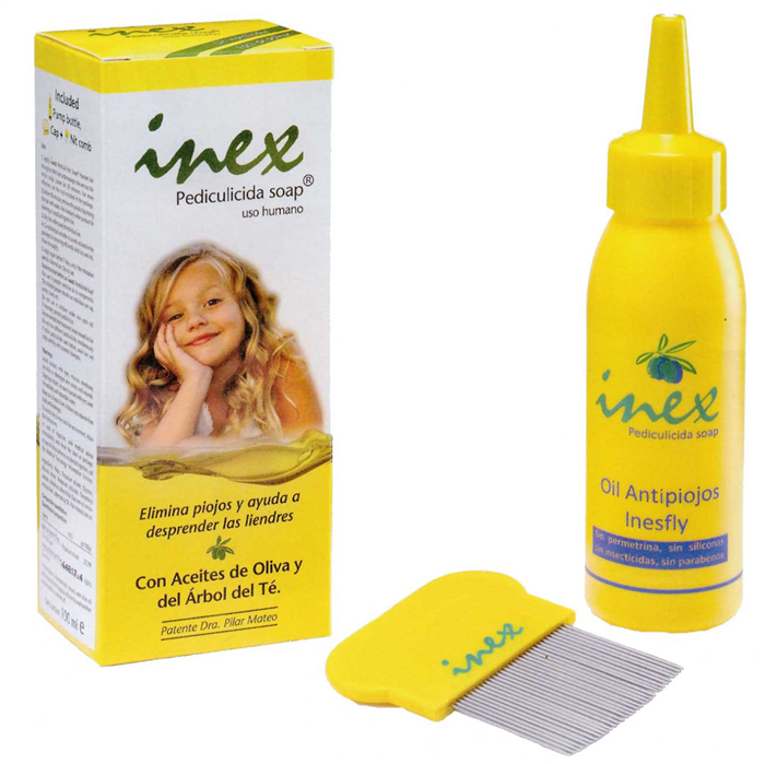 TRATAMIENTO INEX ELIMINA PIOJOS Y LIENDRES 100ML