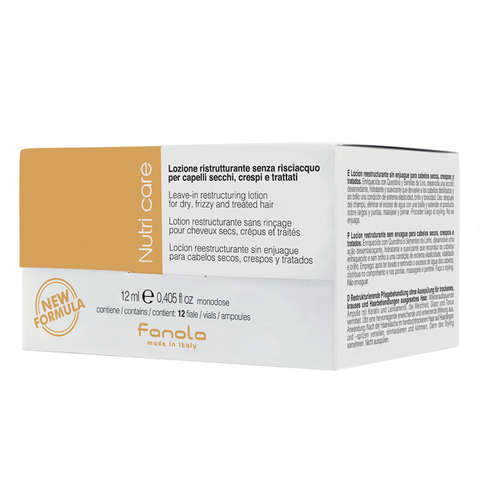 LOCION REESTRUCTURANTE SIN ENJUAGUE 12X12ML