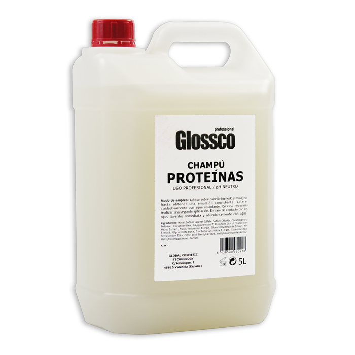 CHAMPU PROTEINAS GLOSSCO 5 LITROS