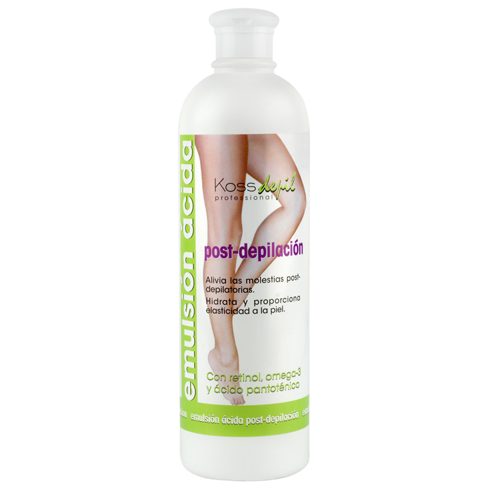 EMULSION KOSSDEPIL ACIDA POSTDEPILATORIO 500ML