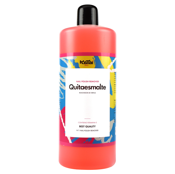 QUITAESMALTE ACETONA OLOR FRESA 1000ML