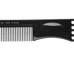 PEINE AHUECADOR PLATICO 5 PUAS 19CM REF.00404/50