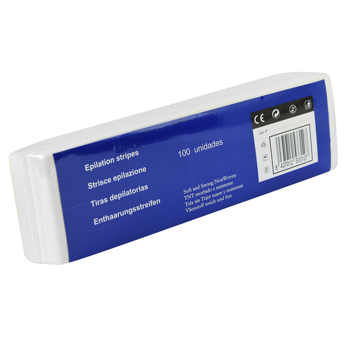 TIRAS DEPILACION 90 GR 100 UND