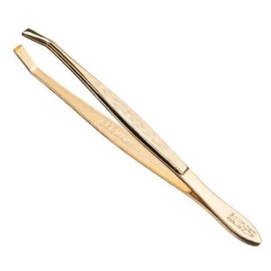PINZA DEPILAR DORADA