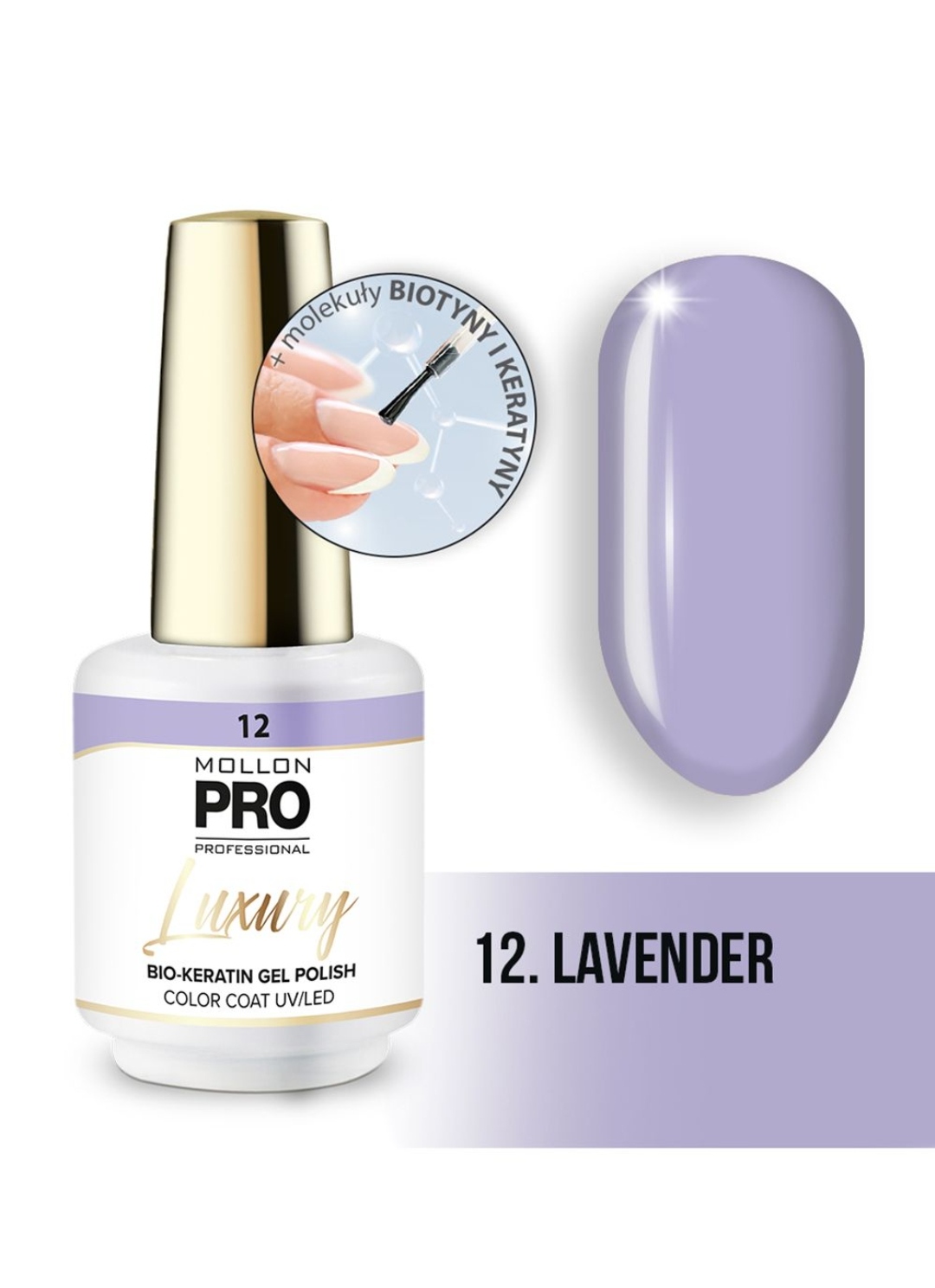 MOLLON PRO LUXURY COLOR COAT 012 8ML