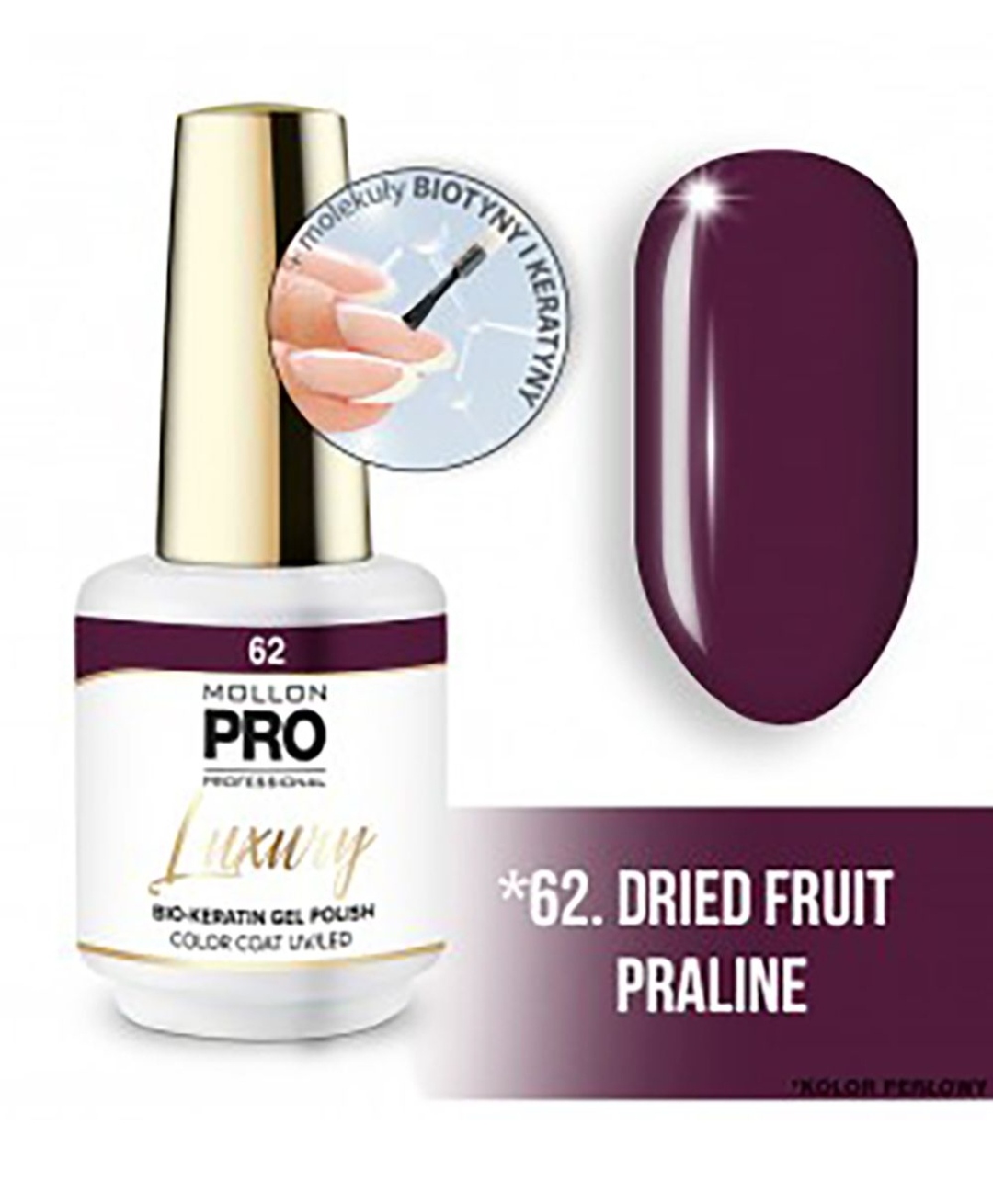 MOLLON PRO LUXURY COLOR COAT 8ML 062