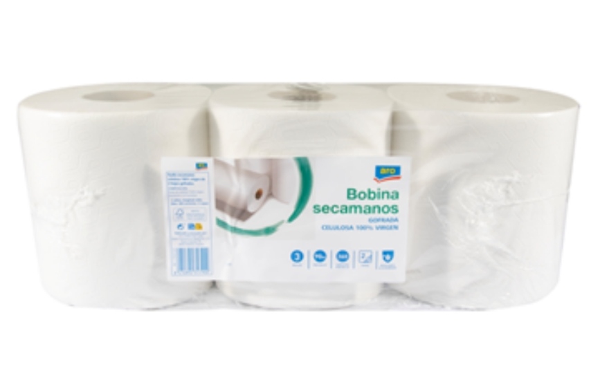 PACK 3 BOBINA SECAMANOS