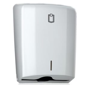DISPENSADOR DE TOALLAS EN ABS BLANCO