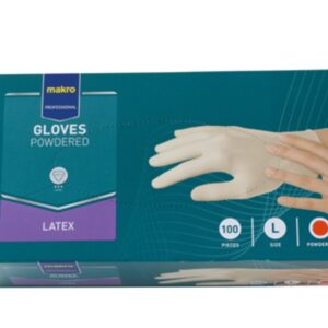GUANTE LATEX TALLA GRANDE 100UNID